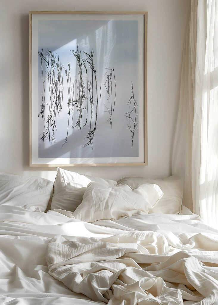 Reflections No 3 - Fine art print by Cattie Coyle Photography in bedroom © 2017, all rights reserved.