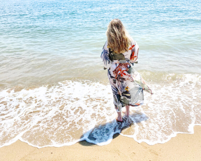 Sustainable swim and resortwear brand Bambina Swim - The Cardamom Robe