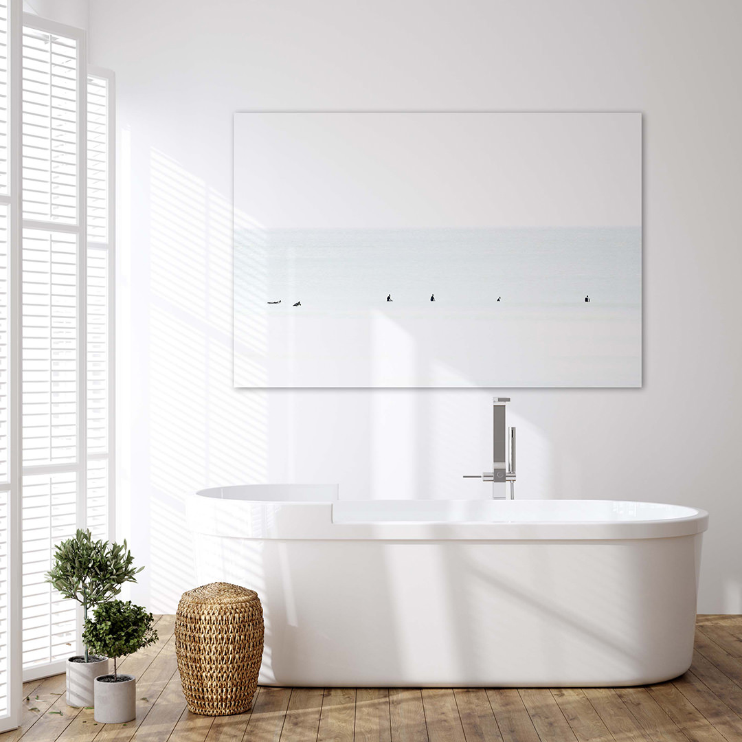 Waiting No 7 - Acrylic glass art print by Cattie Coyle Photography in bathroom. © 2017, all rights reserved.