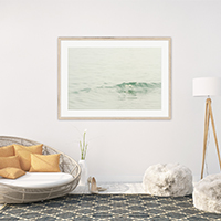 Ocean Waves No 7 - Beach cottage decor by Cattie Coyle Photography