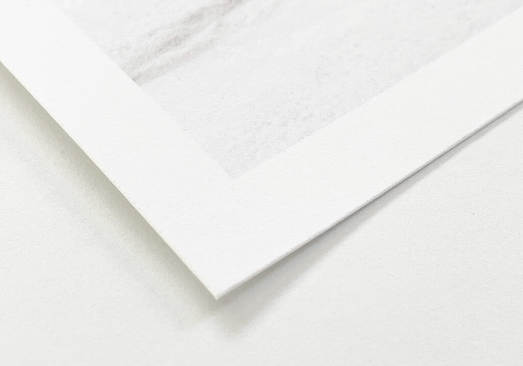 Closeup of cotton rag fine art paper print by Cattie Coyle Photography. © 2026, all rights reserved.