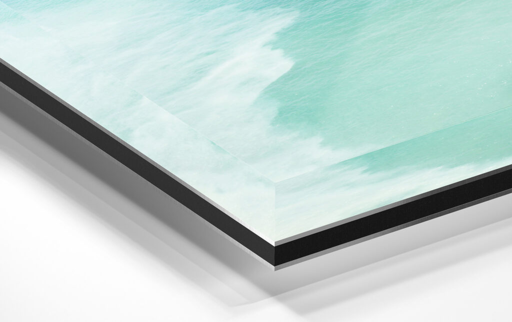 Closeup of acrylic glass art print by Cattie Coyle Photography. © 2022, all rights reserved.