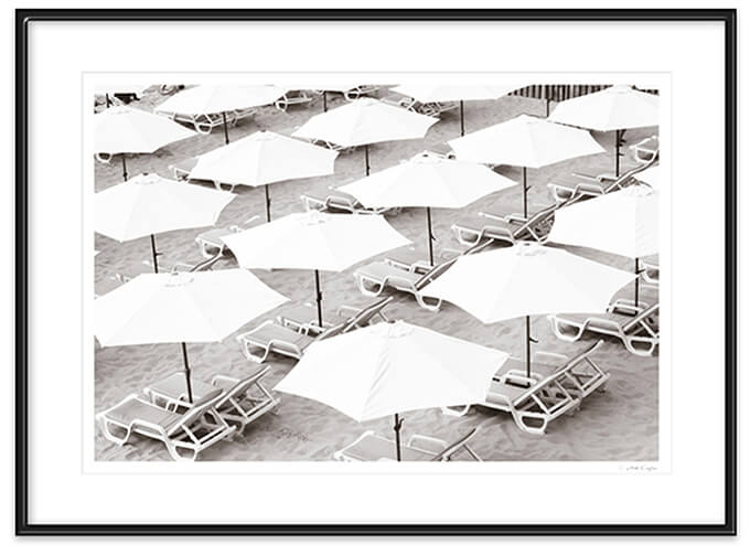 Beach Days No 8 - Framed prints by Cattie Coyle Photography