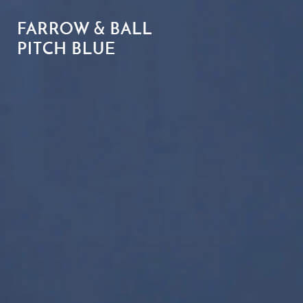 Home decor colors 2021: Farrow & Ball Pitch Blue