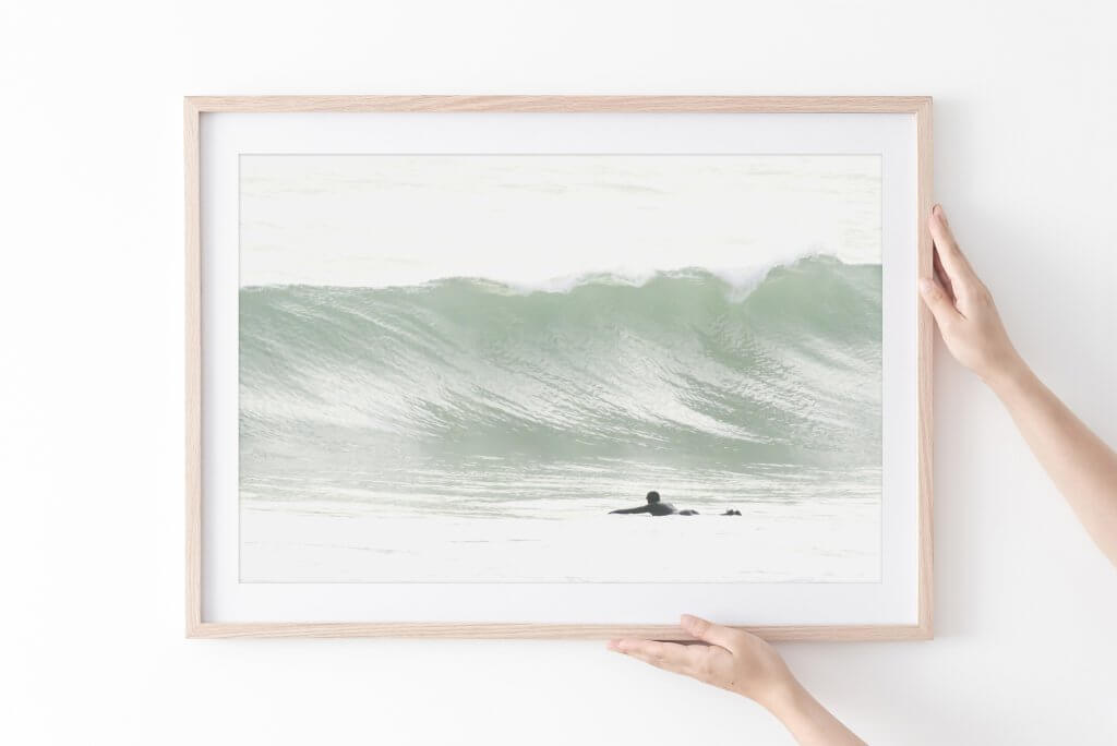 Surfing No 4 - Art print by Cattie Coyle Photography. All rights reserved.