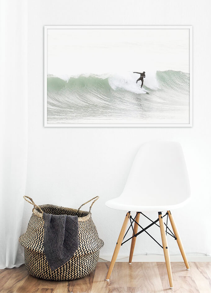 Surfing No 5 - Fine art print by Cattie Coyle Photography