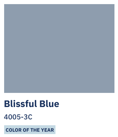 Home Decor Colors 2021: Valspar Blissful Blue