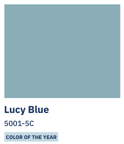 Home decor colors 2021: Valspar Lucy Blue