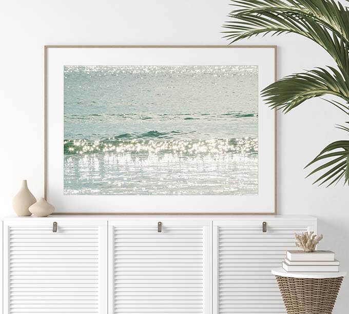 Ocean Waves No 15 - Fine art print by Cattie Coyle Photography