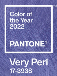 Colors of the Year 2022: Pantone Very Peri
