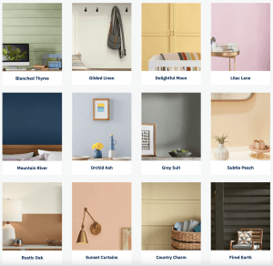 Valspar Colors of the Year 2022
