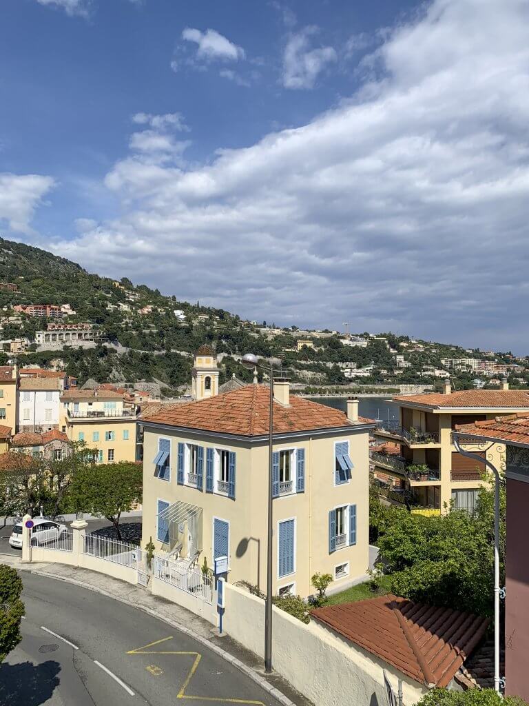 View from the apartment I stayed in for two months on the French Riviera
