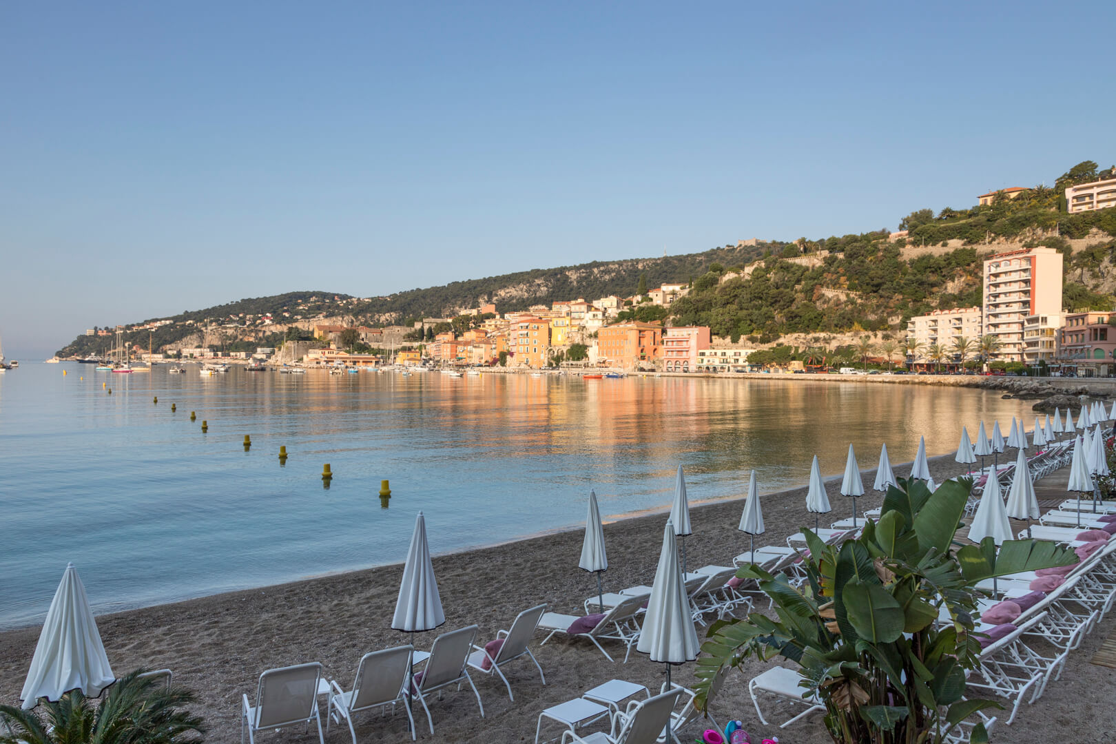 Plage des Marinières, Villefranche-sur-Mer, France, by Cattie Coyle Photography. © 2019, all rights reserved.