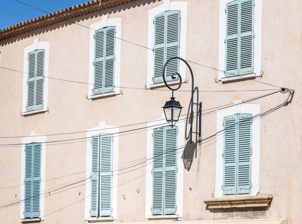 Architecture in Old Town, Antibes, France by Cattie Coyle Photography