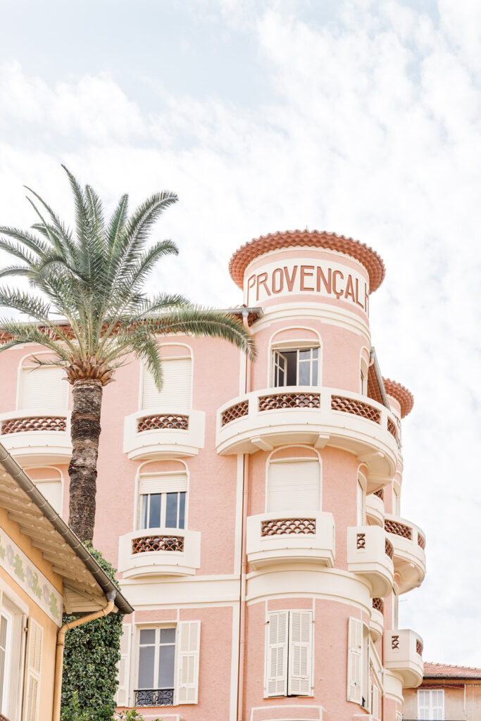 Hotel Provencal, Villefranche-sur-Mer, France, by Cattie Coyle Photography. © 2019, all rights reserved.