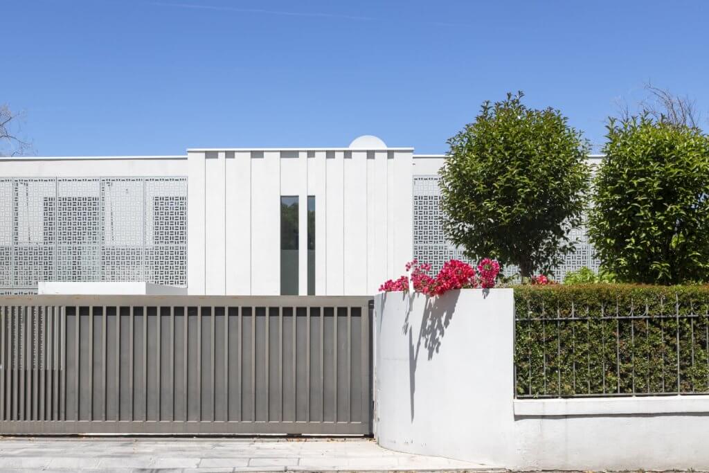 Cool architecture, Cap d'Antibes, France, by Cattie Coyle Photography. © 2019, all rights reserved.