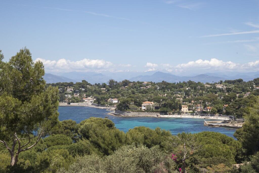 View from Batterie du Graillon, Cap d'Antibes, France, by Cattie Coyle Photography. © 2019, all rights reserved.