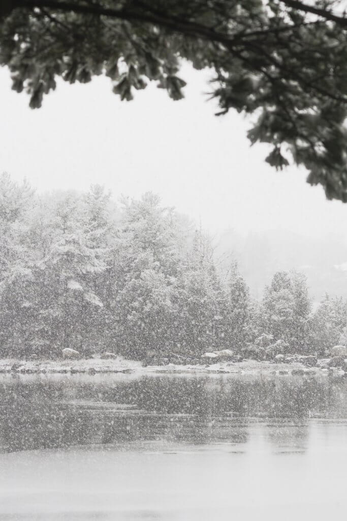 Snowstorm, Annisquam, MA, by Cattie Coyle Photography