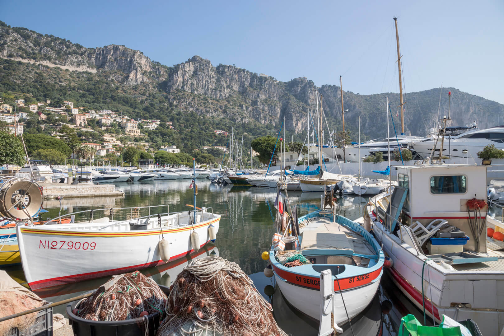 The harbor, Beaulieu-sur-Mer, France, by Cattie Coyle Photography. © 2019, all rights reserved.