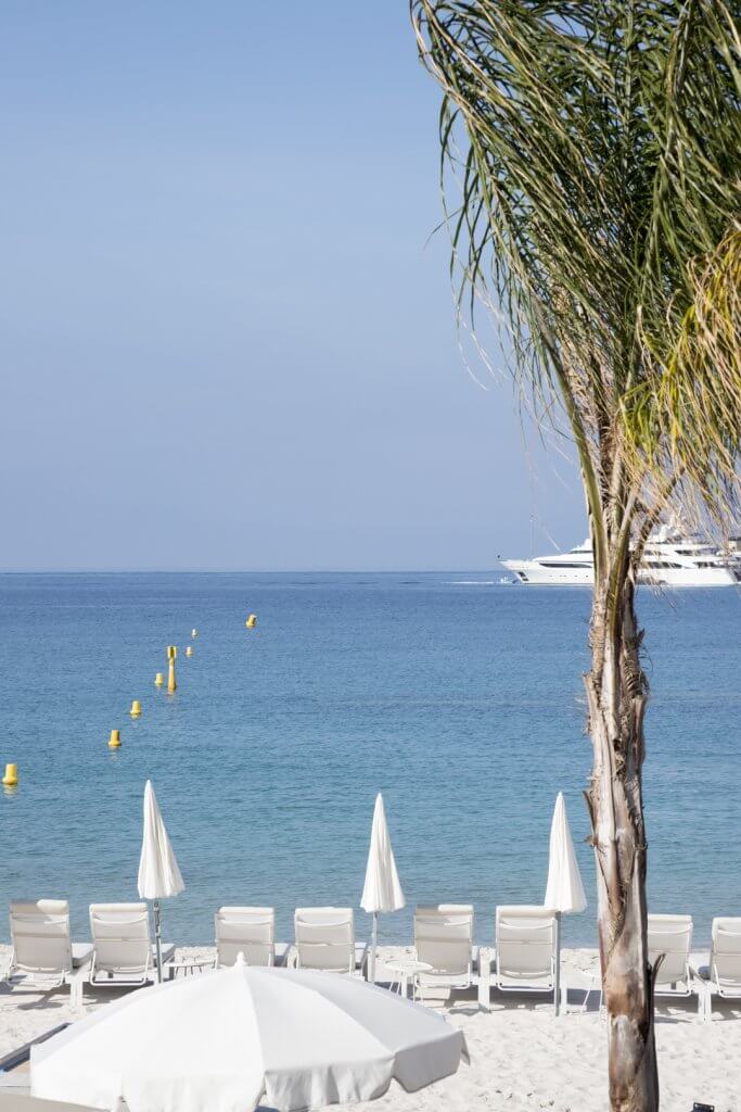 Beach, Cannes, France, by Cattie Coyle Photography
