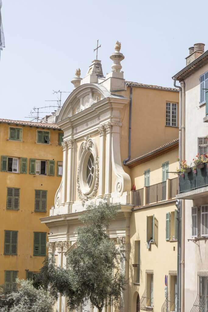 Church, Old Town, Nice France | Cattie Coyle Photography
