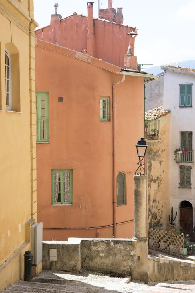 Architecture in Old Town, Menton, France, by Cattie Coyle Photography
