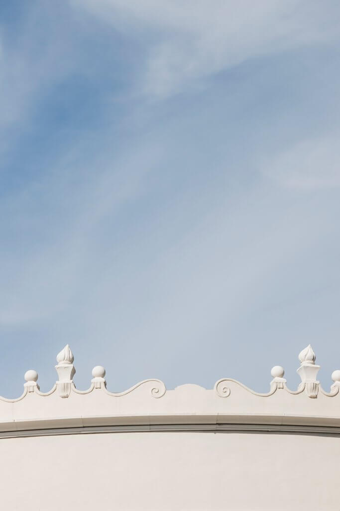 Roof detail of Casino Barrière Menton by Cattie Coyle Photography