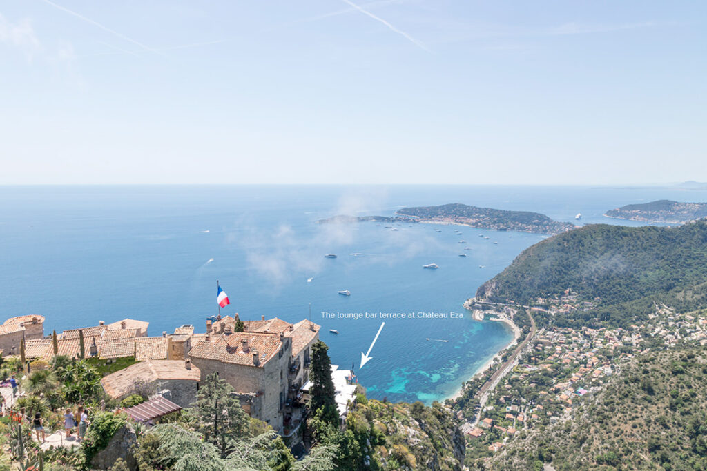 View from the Jardin Exotique d'Èze, Eze, France, by Cattie Coyle Photography. © 2019, all rights reserved.