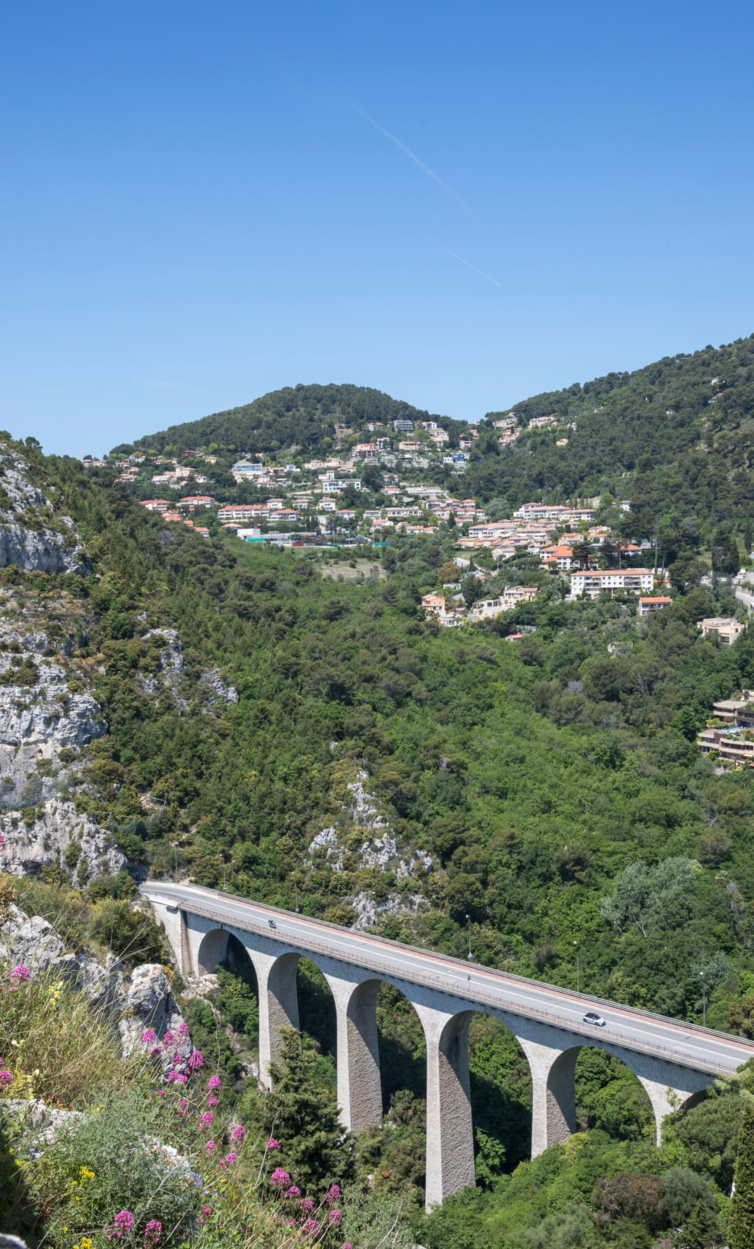 View from the Jardin Exotique d'Èze, Eze, France, by Cattie Coyle Photography. © 2019, all rights reserved.