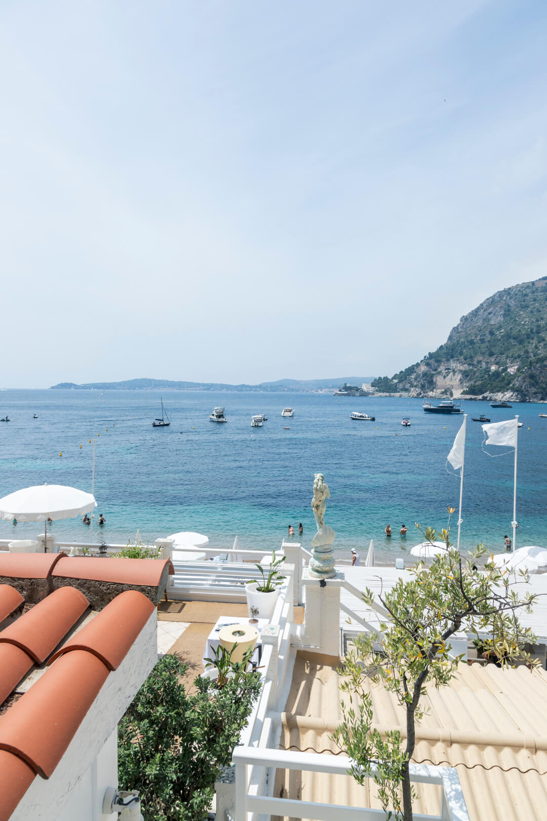 Plage Mala, Cap d'Ail, France by Cattie Coyle Photography. © 2019, all rights reserved.