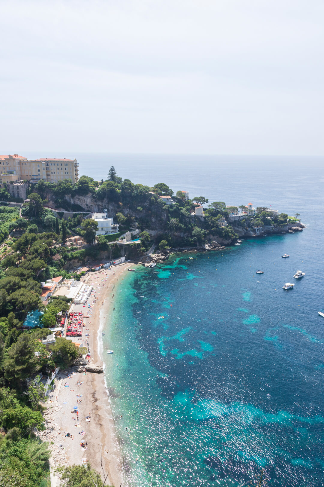 Plage Mala, Cap d'Ail, France by Cattie Coyle Photography. © 2019, all rights reserved.