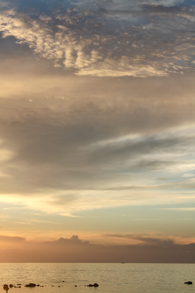 Sunset over the Baltic Sea by Cattie Coyle Photography