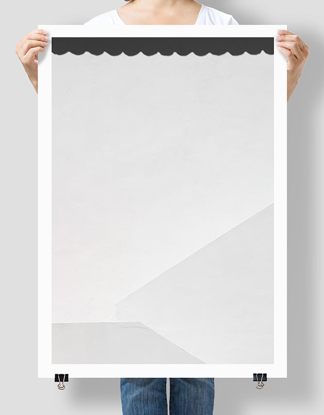 Minimalist abstract art print "Shadow" by Cattie Coyle Photography