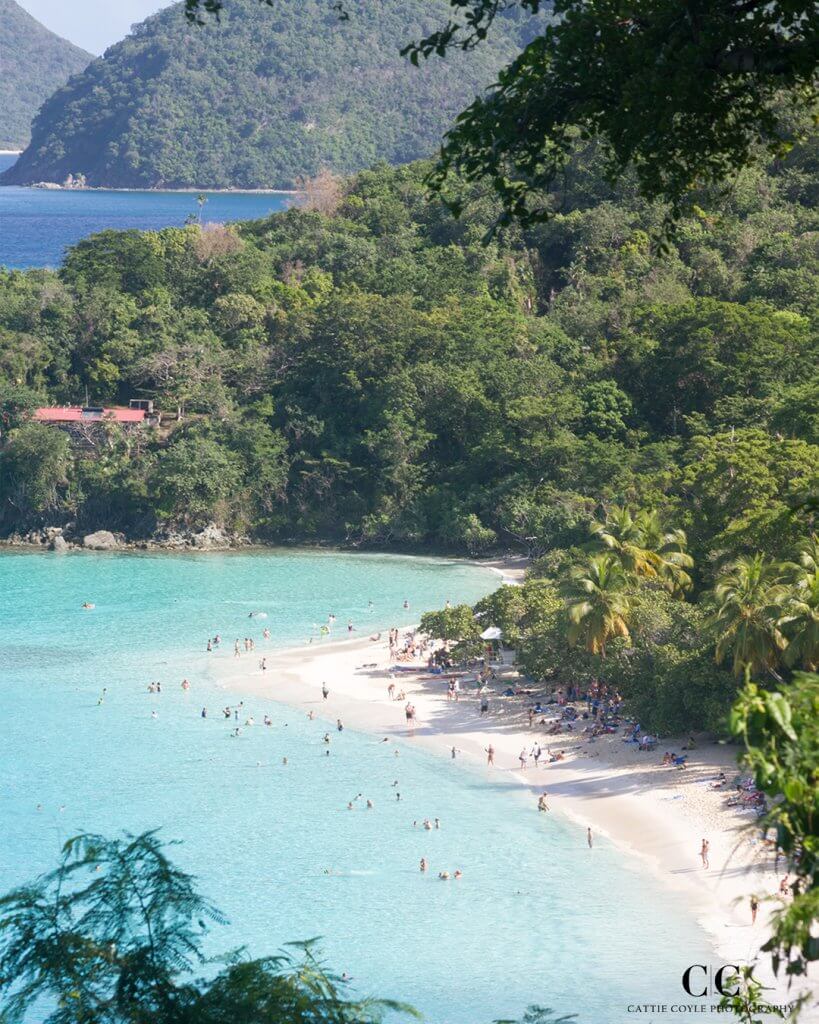 Trunk Bay, St. John, USVI by Cattie Coyle Photography - All rights reserved