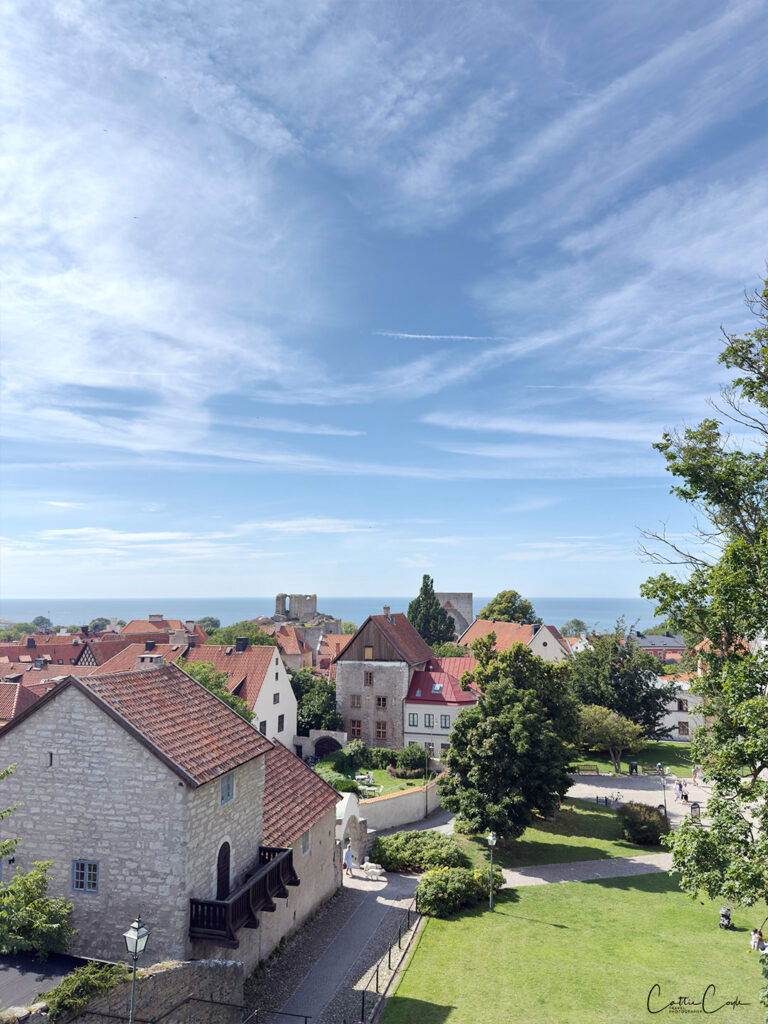 Skyline, Visby, Gotland, Sweden by Cattie Coyle Photography. © 2026 Cattie Coyle, All rights reserved